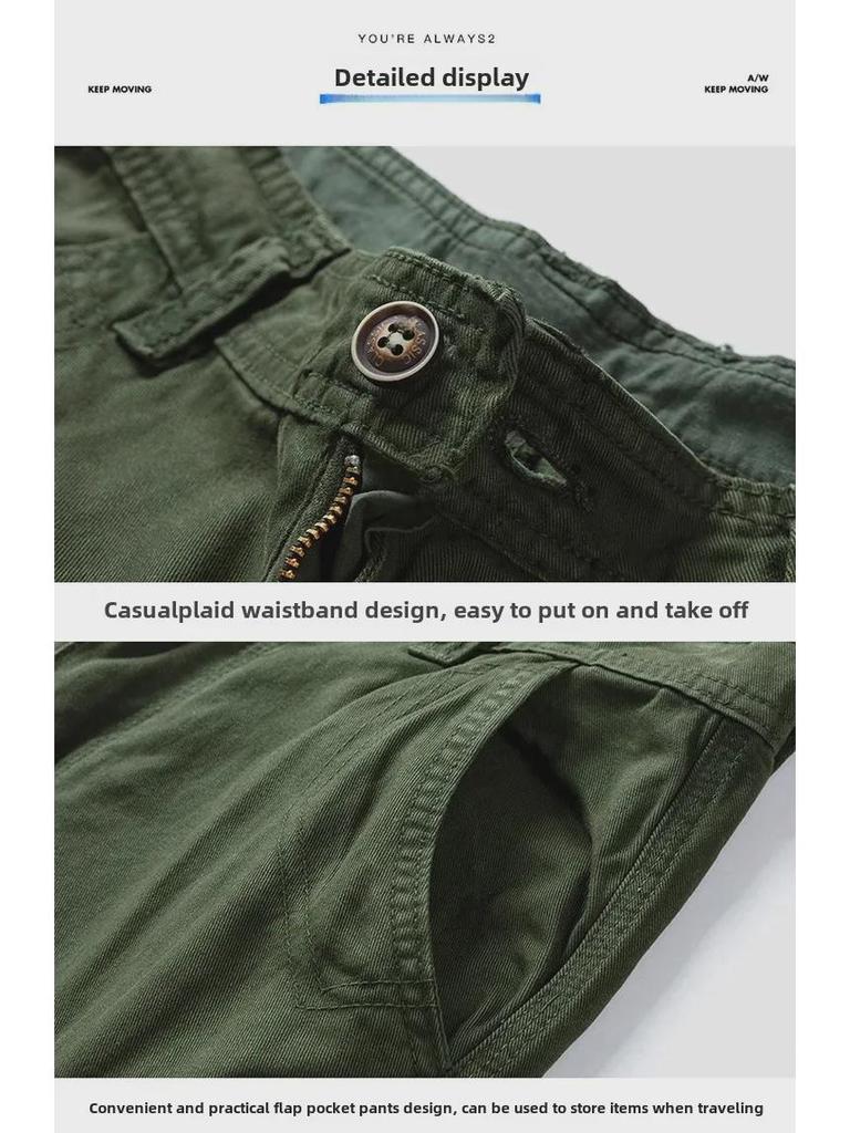 Men's Retro Loose Fit Summer Work Shorts