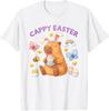 Happy Cappy Easter Capybara Spring Teachers School Unisex T-Shirt