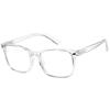 2PCS Multifocal Progressive Reading Glasses for Men & Women Blue Light Blocking Bifocal Presbyopia Glasses (+1.0 to +3.0)