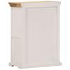 Sideboard White and Brown 55x30x73 cm Solid Wood Mango