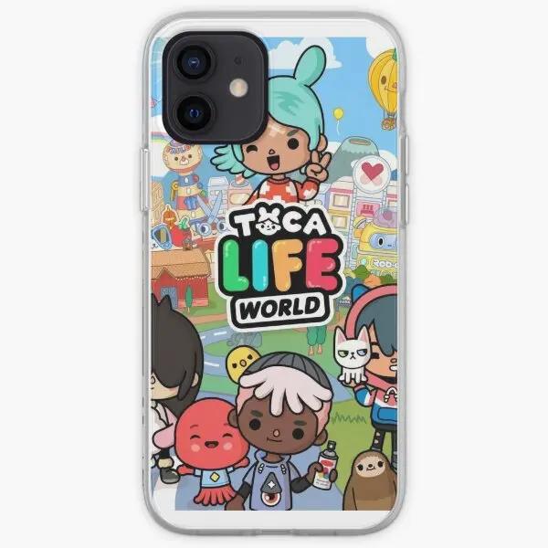 

Toca Boca Iphone Tough Case Phone Case Customizable for iPhone X XS XR Max 6 6S 7 8 Plus 11 12 13 14 Pro Max Mini Flower iPhone 15 Pro Max