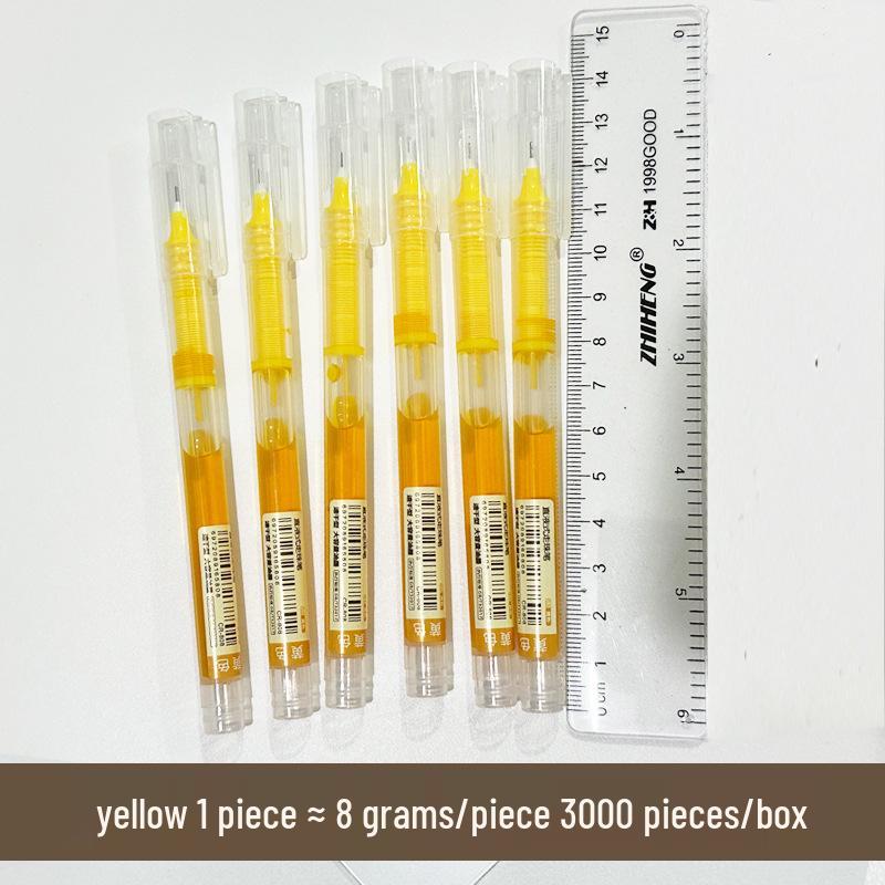 12-Color Quick-Drying Large Capacity Rollerball Pens, 0.5mm Ink, Cute Multi-Color Set