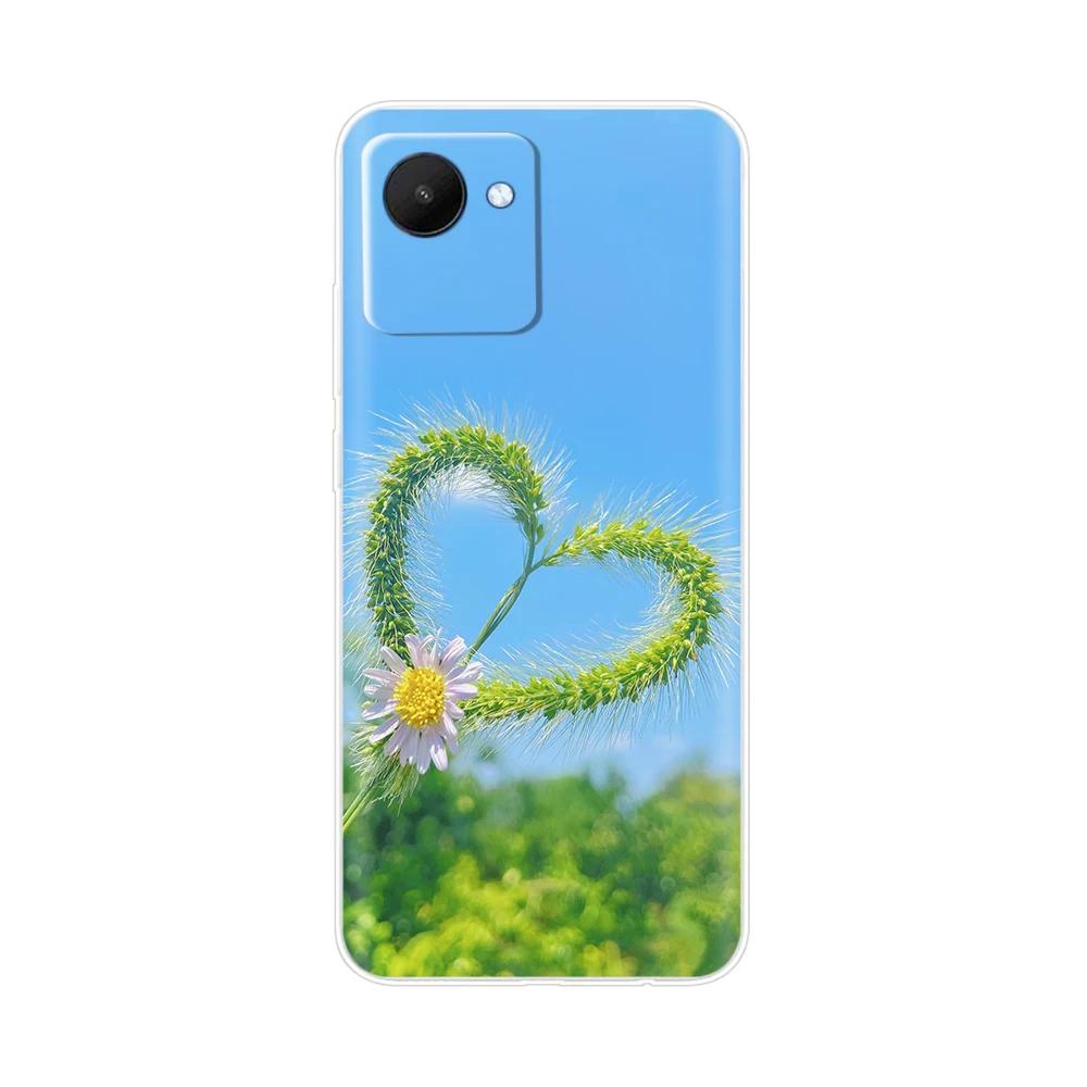 Etui Torba na Telefon Komórkowy Do Realme C30 Etui RealmeC30S Pokrowiec Do OPPO Realme C30S C30 s RealmeC30 Miękki Przezroczysty Silikonowy Tylny Pokrowiec