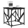 VidaXL Coffee Table Black 45x45x47.5 Cm Engineered Wood 834120
