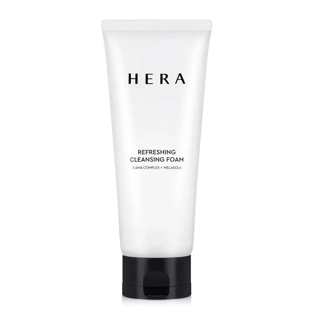 Hera Refreshing Cleansing Foam 160g Melasolve Renewal Deep Cleansing Hypoallergenic Bubble Facial Cleanser