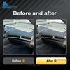 Passenger Side Dashboard Trim Sticker For Chevrolet Corvette C8 2026 2027 Real Dry Hard Carbon Fiber LHD Car Accessories