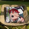 Manga GGokurakugai Cushion Cover Soft Reversible Durable Pillow Cover MultiScene Use for Home Car Daily Comfort