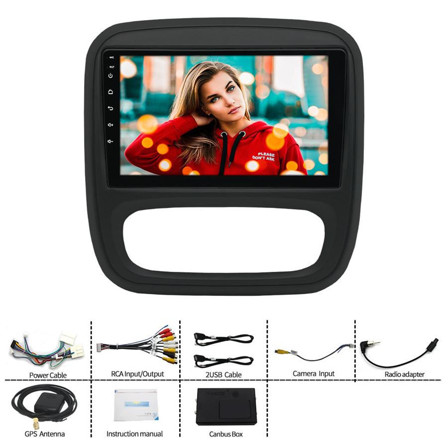 Renault TRAFIC3 navigation all-in-one machine-9 inch standard configuration