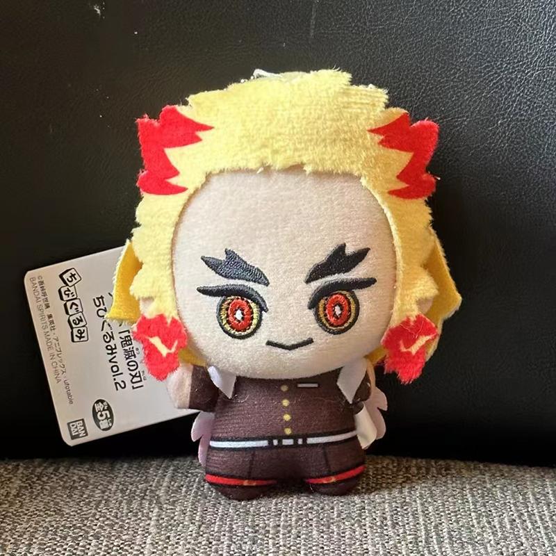 10cm Anime Demon Slayer Tomioka Giyu Kamado Tanjirou Kamado Nezuko Agatsuma Zenitsu Shinazugawa Pendant Stuffed Plush Toys Gift