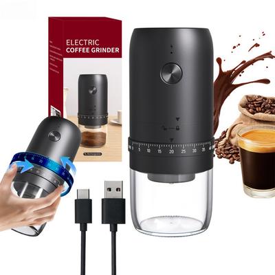 Wireless Portable Electric Coffee Bean Grinder Rechargeable 40 Levels Adjustable Coarseness Grinding Machine Kitchen Accessories