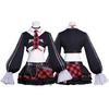 Asuka Langley Soryu Rock Band Cosplay Costume, Neon Genesis Evangelion Jacket Outfit