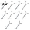 Damage Free Pants Clip 5/10Pcs Waist Tightener for Pants, Reusable Cincher Alloy Loose Jeans, No Sewing Trousers Leg Shortening Clamp Clothing