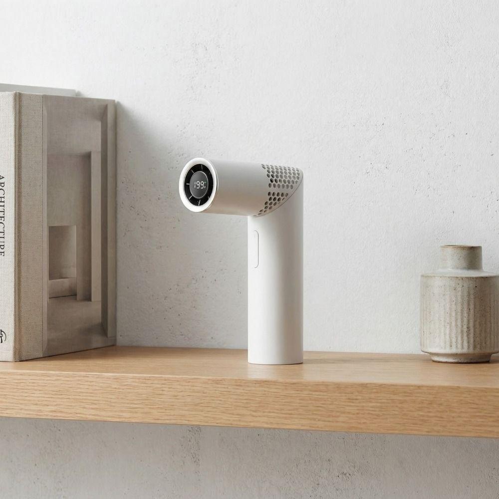 3000mAh Battery Mini Fan Digital Display Portable Fan High-Speed Turbofan  Outdoor Use