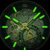 Stainless Steel Strap Men'S Wristwatch Business Quartz Hollow Waterproof Watch