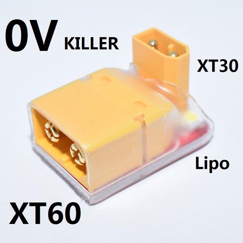 Rc Lipo Pil 0V Öldürücü Lipo Öldürücü Xt30 Xt60 Erkek Fiş Deşarj Aleti Rc Model Fpv Drone Araç Araba Tekne Pili İçin