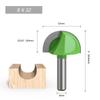 Solid Carbide Ball Nose End Mill Round Nose Cove Router Bit New Milling Cutter  Wood Carving