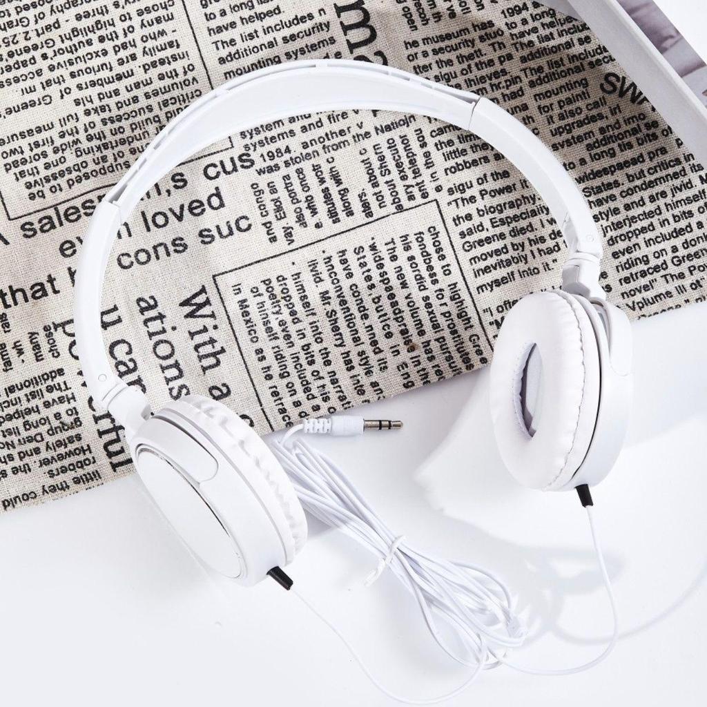 Universal Over-Ear Headphones for Electric Keyboard, Guitar, and Piano (2m-3m Cable, 6.5 To 3.5mm Adapter)