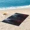 Alucard Vampire Game Beach Towel Soft Microfiber Quick Dry Absorbent Quick Towels For Mountain Climbing