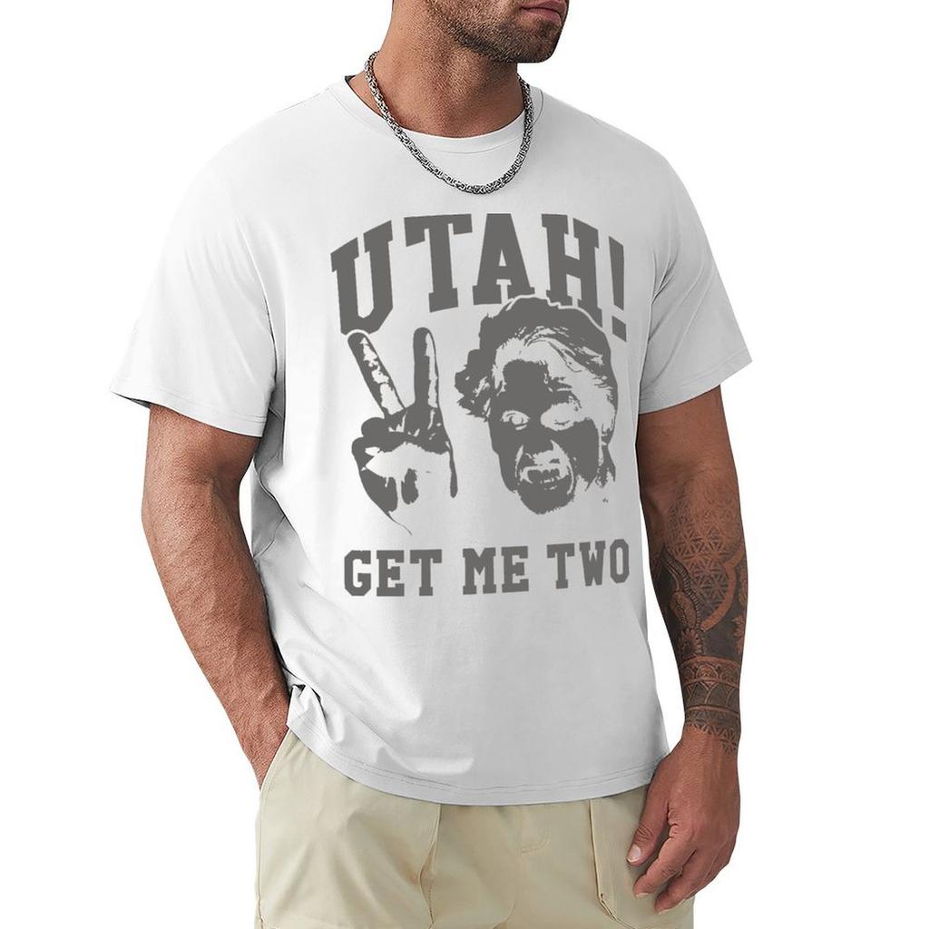 Utah Get Me Two TShirt shirts graphic Clothing workout shirts for men