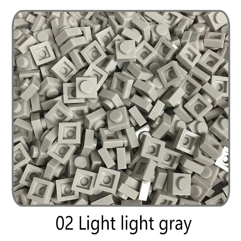 100 buc cărămizi DIY piese 3024 1x1 placă educațională tehnologie construcție asamblare blocuri compatibile piese jucării pentru copii copii