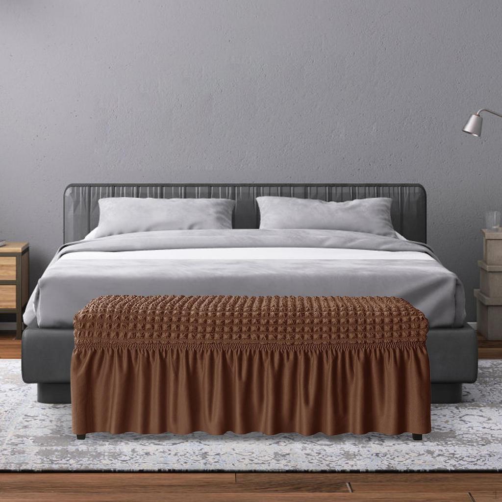 Bench Protector Cover, Seat Stretch Dining for Bedroom,