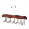 Wooden Belt Hanger Women Storage Bra Hanger Sturdy Durable Home Wardrobe Organizer for Men Tie Belt Women Bra Sling Scarf Rack