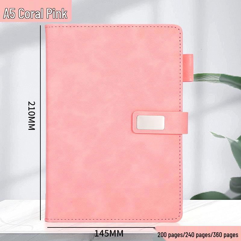 Carnet de Notes Business Épais A5 - Journal Intime Minimaliste, Logo Personnalisable