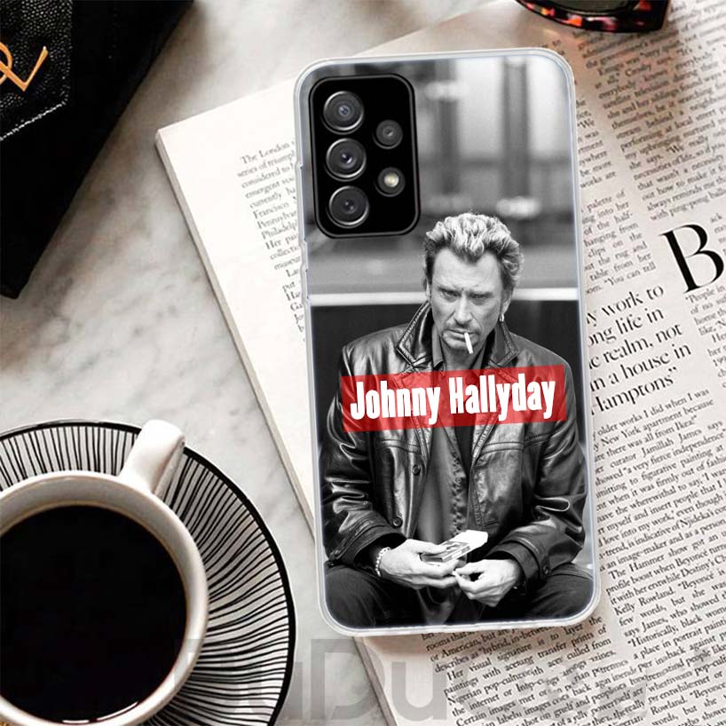 

Johnny Hallyday Music Cover For Samsung Galaxy A51 A50 A71 A70 Phone Case A21S A31 A41 A10 A20E A30 A40 A01 A11 A6 A7 A8 A9 Coqu Samsung A71 4G
