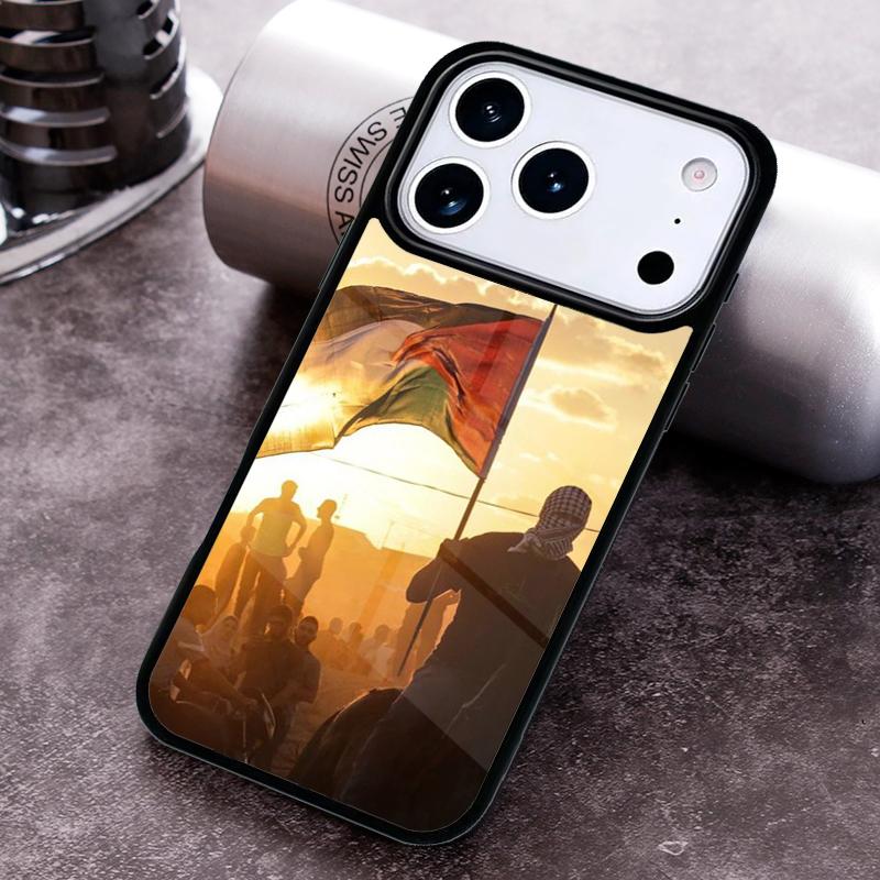 Free P=alestine Flag Phone Case for iPhone 17 16 15 Pro Max Air 14 13 12 11 Plus Shockproof Cover