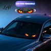 Dynamic Ambient Lamp 1/3Pcs Solar Demon Eye Light for Car Window LED Devil Powered Window with Suction Cup Auto Windshield Vehicle Decorative