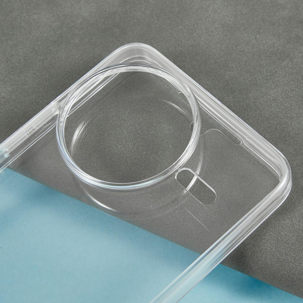 Clear Case for Xiaomi Redmi K80 Pro 5G/Poco F7 Ultra 5G TPU Frame Acrylic Back Phone Cover with PET Film