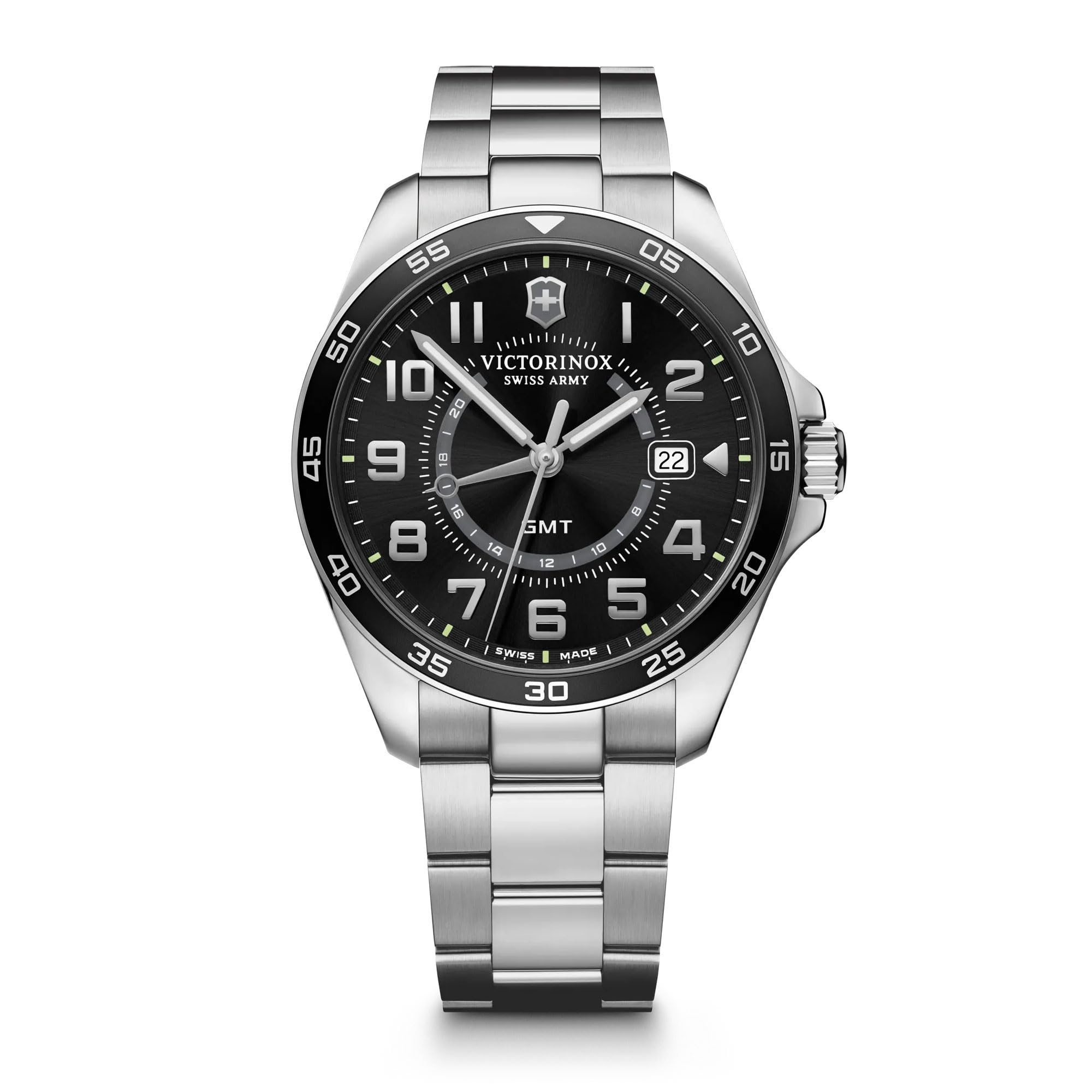 

VICTORINOX FIELDFORCE CLASSIC GMT Quartz Watch (241930) [Official Japanese Product]