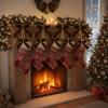 Festival Velvety Twist Bowknot Decoration Christmas Tree Decoration Bbowknot For Christmas Tree Home Office Door Staircase