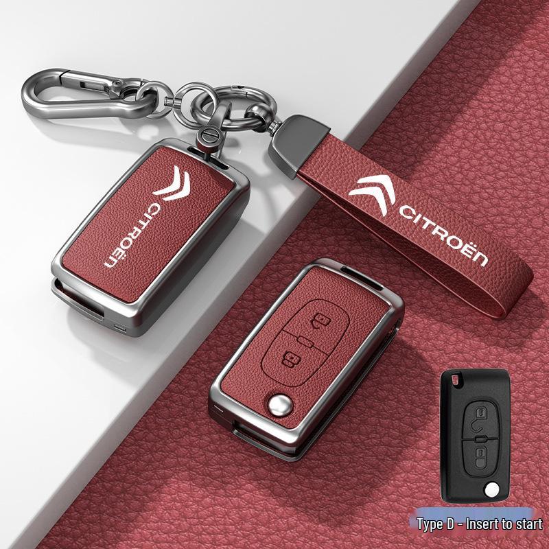 Car Key Cover & Buckle for Citroen C3XR, C4L, Tianyi, C5, C4 Sega, Elysee, C6 Models