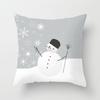 Cartoon Christmas Throw Polštář Set Santa Claus Sofa Gift Home Decor povlak na polštář Vánoční dárek povlak na polštář