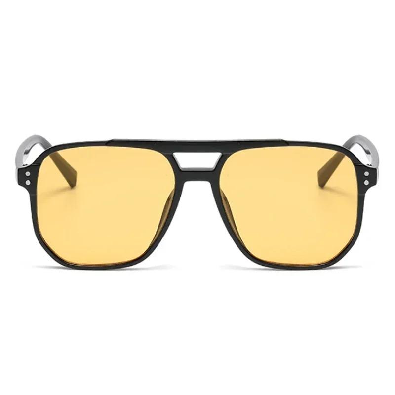 Óculos de Sol Casual Retrô Olho de Gato Mulher Homem Vintage Quadrado Feminino Masculino Óculos Armação Pequena Moda