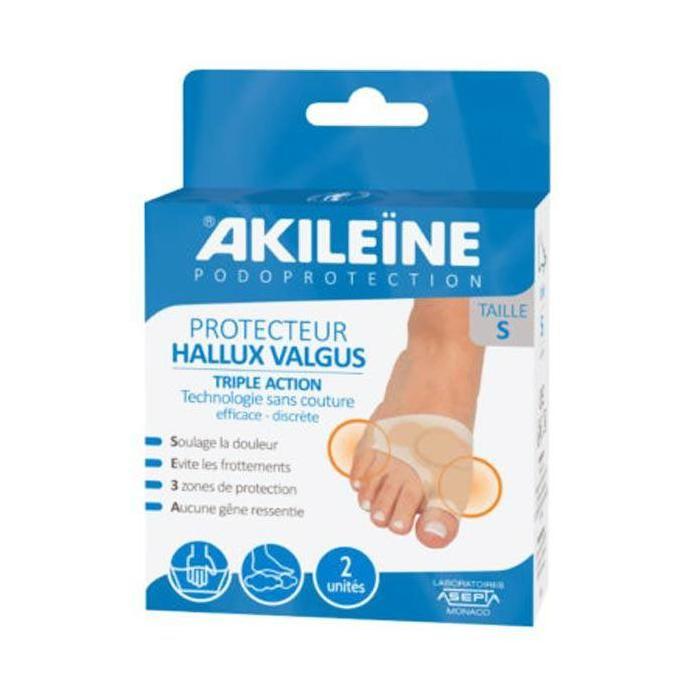 Akileïne Podoprotection Protecteur Hallux Valgus Triple Action Taille S