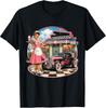 1950s Vintage Retro Diner Americana T-Shirt
