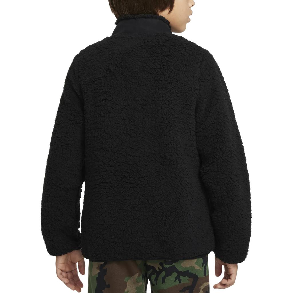 Jordan Giacca Comoda Calda Aderente Bambini Capispalla Nero DO3646-010