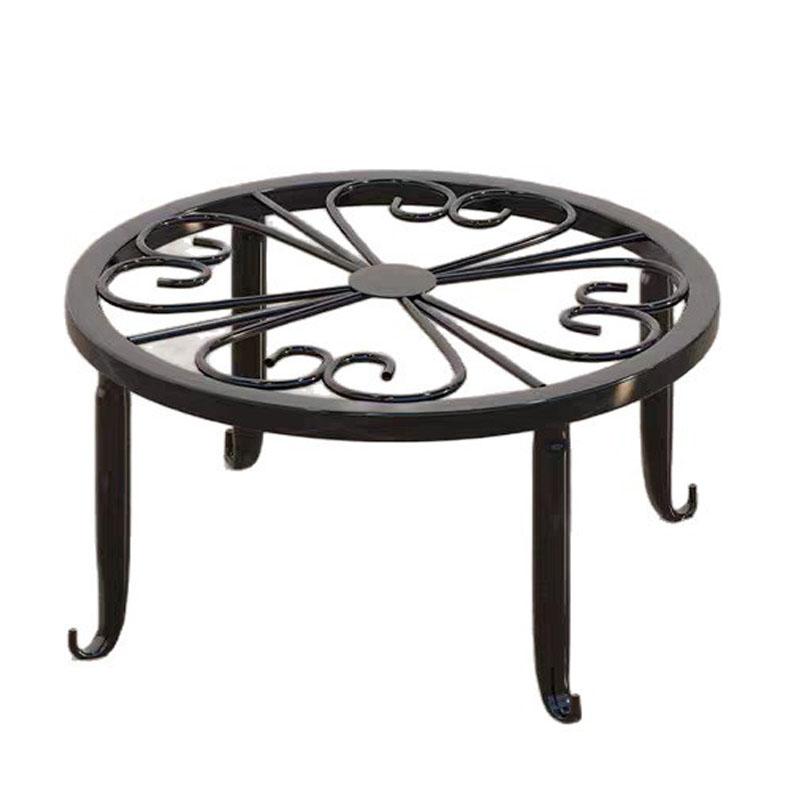 Metal Potted Plant Stands Duty Rustproof Iron Round Flower Pot Stands Plant Holder Support Rack Plant Stand Rack