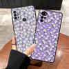 Phone Cover Case for Motorola Moto G60s G52 G71 Edge 20 Pro 30 Lite G22 Edge40 G51 G73 G50 G32 G53 G30 Simple Chrysanthemum
