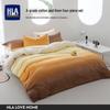 sunset pattern, 1.5m fitted sheet