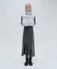 Daiaegeuneol Unbalance Slit Knit Dress (Charcoal)