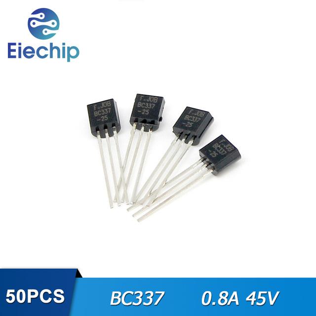 

50шт/лот BC337-25 TO-92 Транзисторы 1A 30V NPN Новый оригинал