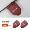 Suede Car Sunglasses Holder Sun Visor Glasses Hanger Storage Clip For KIA Ceed Sportage Rio K5 K2 Optima Cerato Venga Sedona