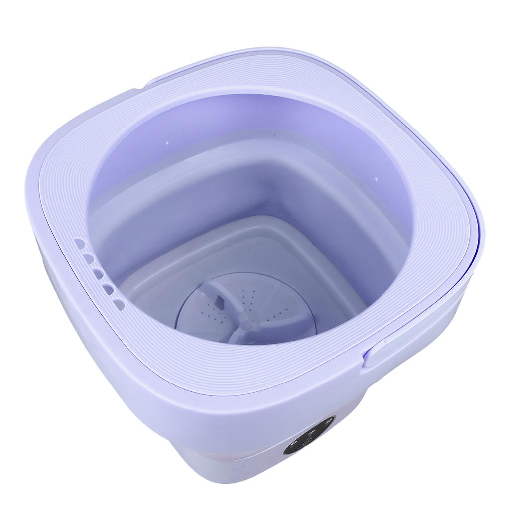 8L Mini Foldable Washing Machine Portable Small Laundry Machine for Home Dormitory Travel