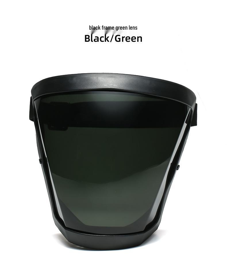 High-Definition Anti-Fog Full Face Shield - Windproof & Dustproof Protective Mask