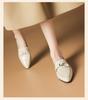 Temperament genuine leather comfortable slimming loafers