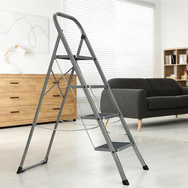 4pcs / 2pcs Heavy-Duty Anti-Slip Ladder Step Feet, Suitable for Telescoping Ladders - Replacement Safety Anti-Slip Caps with Textured Pedal Tips