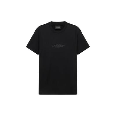 FW21 Logo Print Casual Crew Neck Short Sleeve T-Shirt Men Tops Black 6K1T62-1JUVZ-0999